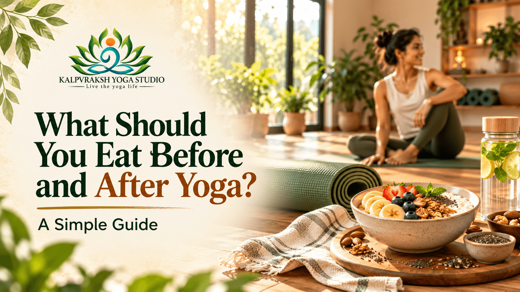 What Should You Eat Before and After Yoga? A Simple Guide